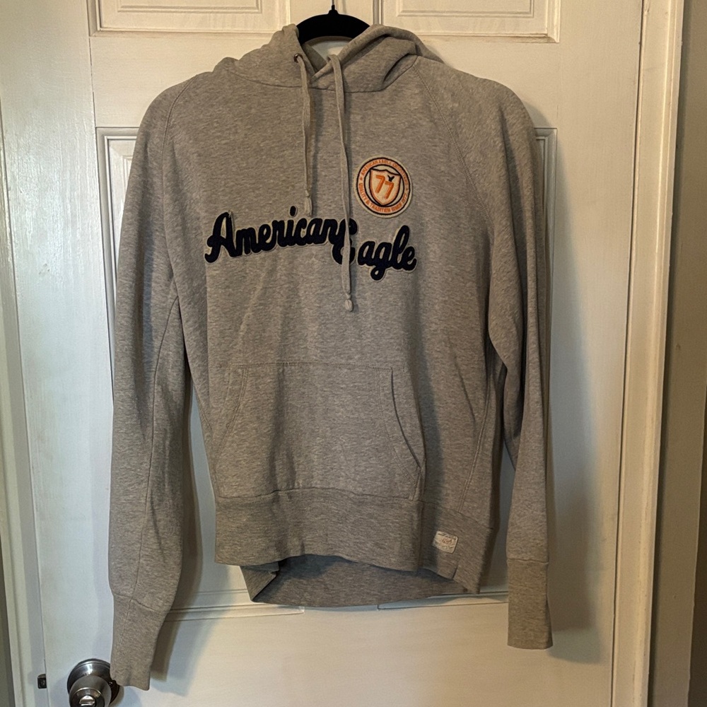 American Eagle Outfitters Heather Gray Hoodie